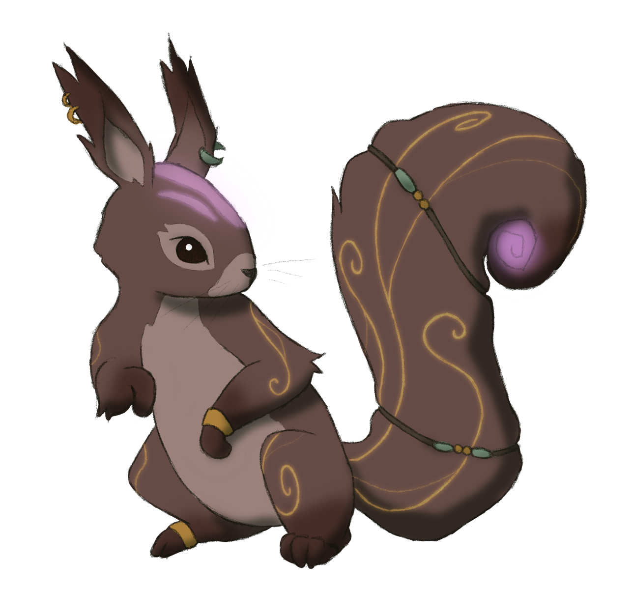 Posing Rata illustration