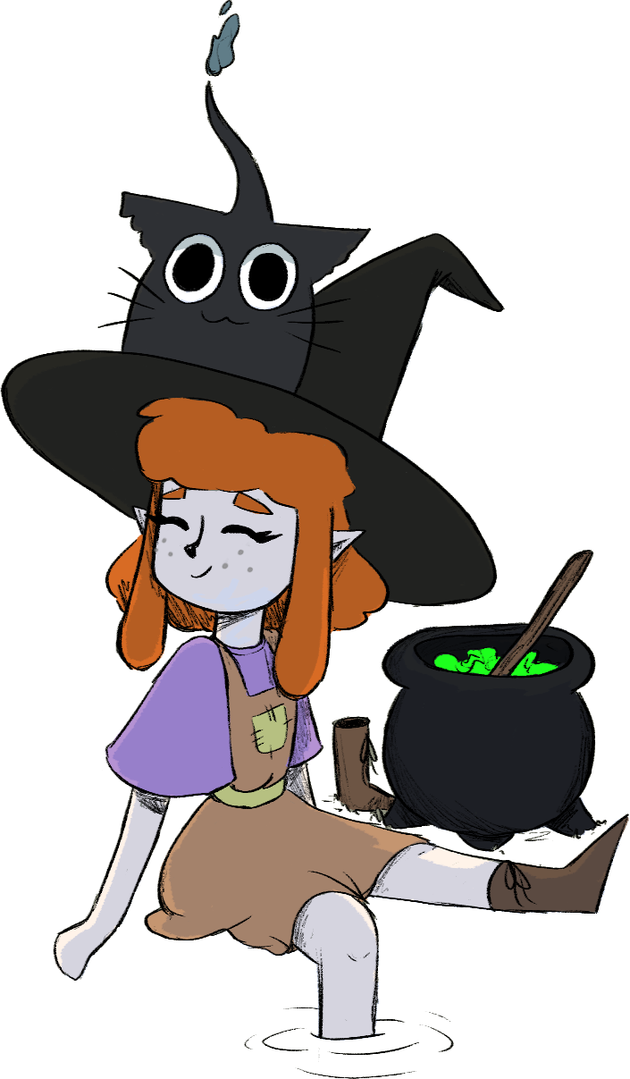 Witchy’s Grief – main visual